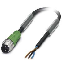 Phoenix Contact 1693160 Sensor/actuator connector, geassembleerd M12 Aantal polen (sensoren): 3 Stekker, recht 2.00 m 1 stuk(s) - thumbnail