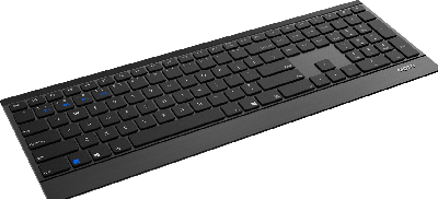 Rapoo 9500M Multi-mode Wireless Ultra-slim Toetsenbord Toetsenbord Zwart