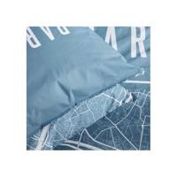 Beddengoedset - TODAY - JAVA - 2 personen - 240x220 cm - Katoen - Parijs print - Blauw - thumbnail