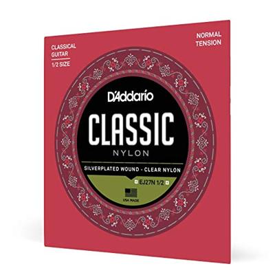 D&apos;Addario EJ27N 1/2 snarenset voor 1/2 formaat klassieke gitaar