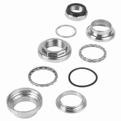 Balhoofd 1a" Neco Ahead voor 25,4mm stuur (B1=30mm / B2=30mm) staal - zwart