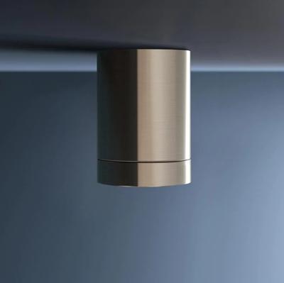 Hotbath Cobber Beam velvet hoofddouche met plafondbevestiging BBP Geborsteld Messing PVD CB472BBP