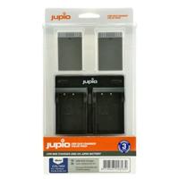 Jupio Kit: 2 x camera-accu BLS-5 / PS-BLS50 1210mAh + USB Dual lader - thumbnail