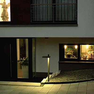 Albert Buitenverlichting vierkantStrunc antraciet - 622091