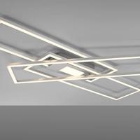 Just Light 14693-55 ASMIN LED-plafondlamp LED 45 W Staal - thumbnail