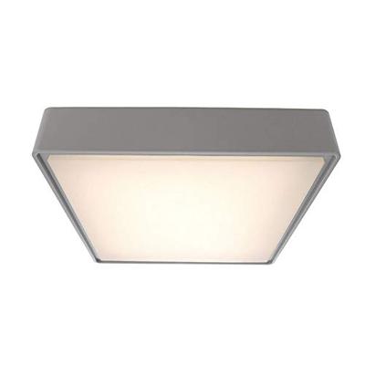 Deko Light 348009 Quadrata II Plafondopbouwarmatuur LED Energielabel: G (A - G) 16 W Platina-grijs