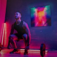 Twinkly Squares Extension Kit Slimme verlichtingsset Zwart Wi-Fi/Bluetooth - thumbnail