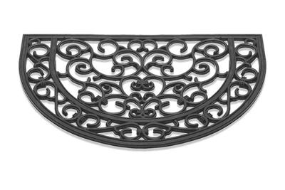 Deurmat Antiek halfrond rubber 40x60cm