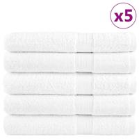 Handdoeken 25 st hoogwaardig 600 g/m 100x200cm 100% katoen wit - thumbnail