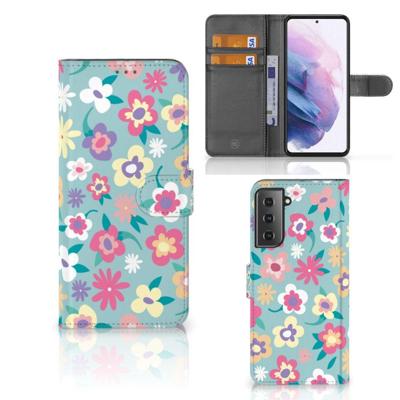 Samsung Galaxy S21 Plus Hoesje Flower Power