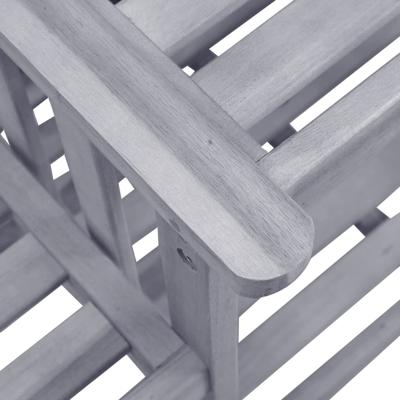 Tuinstoelen met tafeltje en kussens massief acaciahout - thumbnail