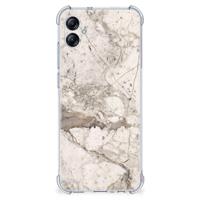 Samsung Galaxy A04e Anti-Shock Hoesje Marmer Beige - thumbnail