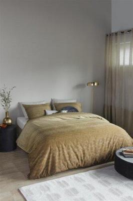 Beddinghouse Beddinghouse Dekbedovertrek Lexi Goud 140x200/220 cm