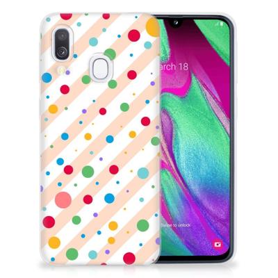 Samsung Galaxy A40 | TPU bumper | Dots