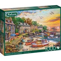 Harbour Cottages Puzzel 1000 Stukjes - thumbnail