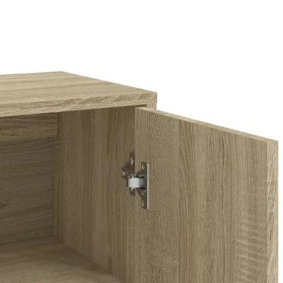 Dressoir 60x31x84 cm bewerkt hout sonoma eikenkleurig Dressoir 60x31x84 cm bewerkt hout sonoma eikenkleurig