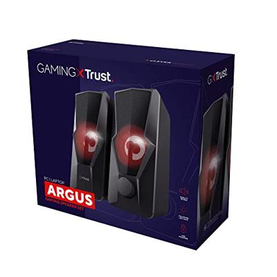 Trust GXT610 ARGUS LED 2.0 SPEAKER SET PC speaker Zwart