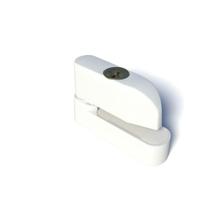 SecuMax 832 afluitbare raamgrendel - incl. slot en sleutel - wit - 2510.832.12 - thumbnail