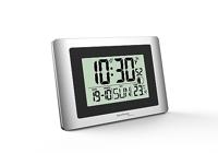 Techno Line WS8028 Zendgestuurde klok Zendergestuurd 220 mm x 56 mm x 150 mm x 56 mm Zilver - thumbnail