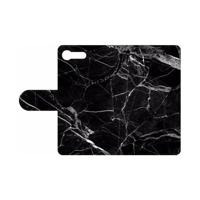 Sony Xperia X Compact | Bookcase | Marmer Zwart - Origineel Cadeau Vader - thumbnail