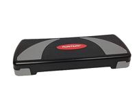 Tunturi Aerobic compact step l 3 hoogtes l zwart / grijs - thumbnail