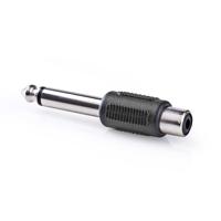 Nedis CAGP23935BK tussenstuk voor kabels 6.35mm RCA Zwart - thumbnail