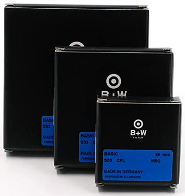 B+W Basic Circulair polarisatiefilter MRC 82mm