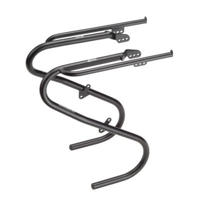 Tubus Duo Bagagedrager 26"-28" Voorkant - Zwart