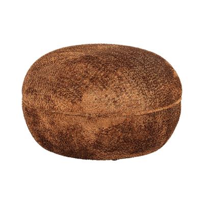 Richmond Poef 'Jace' Chenille, kleur Cinnamon