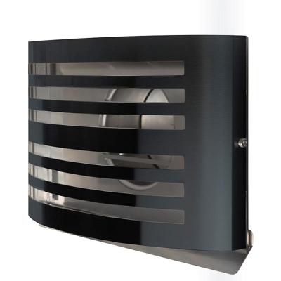 PREMIUM LINE design gevelkap -ALFA- Ø150mm - terugslagklep - ZWART RAL7021