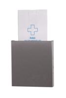 Dutch Bins Dutch Bins hygiënezakjesdispenser voor papieren zakjes ACHBDPE - RVS - thumbnail