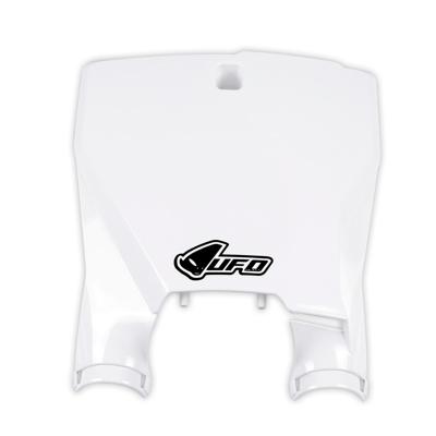 UFO PLAST startnummerbord start number plate ufo husqvarna white