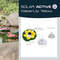 FIAP 3206-3 SOLAR ACTIVE WaterLily Yellow Decoratieve lamp op zonne-energie LED LED vast ingebouwd Geel - thumbnail