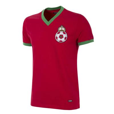 COPA Morocco 1970´s Retro Voetbalshirt Rood COPA Morocco 1970´s Retro Voetbalshirt Rood