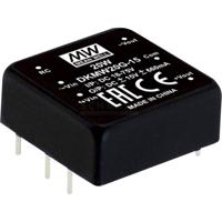 MEAN WELL DKMW20F-15 DC/DC-convertermodule 660 mA 20 W Aantal uitgangen: 2 x Inhoud 1 stuk(s) - thumbnail