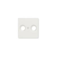 Busch-Jaeger 2531-914 Aansluitdoos voor satellietschotel, Televisie, radio Afdekking Busch-balance SI Alpine-wit 1 stuk(s) - thumbnail
