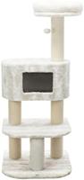 Post krabpaal Nelli, 140 cm, wit/taupe - thumbnail