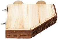 TRIXIE NATURAL LIVING AFDAK MET LIGPLAATS 17X17 CM 3 ST - thumbnail