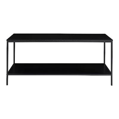 House Nordic Tv-meubel Avery met 2 schappen zwart