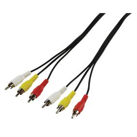 Composite audio/videokabel 1,5 meter