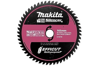 Makita Cirkelzaagblad voor Aluminium | Specialized | Ø 165mm Asgat 20mm 54T - E-16760 - thumbnail