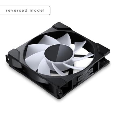 Phanteks PH-F120M25R_G2_DBK01 PC-ventilator Zwart (b x h x d) 120 x 25 x 120 mm Phanteks PH-F120M25R_G2_DBK01 PC-ventilator Zwart (b x h x d) 120 x 25 x 120 mm