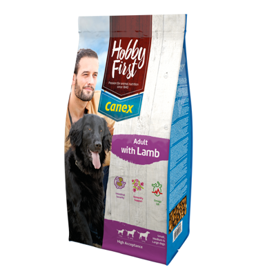 HobbyFirst Canex Adult met lam hondenvoer 12 kg