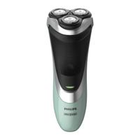 Philips S3552/12 Scheerapparaat met Trimmer + Accessoires Zwart/Zilver/Turkoois - thumbnail