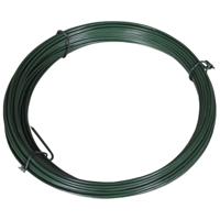 VidaXL Hekbinddraad 25 m 1,4/2 mm staal groen - thumbnail