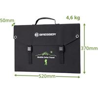 BRESSER Mobiele zonnelader 120 watt met USB- en DC-aansluiting - thumbnail