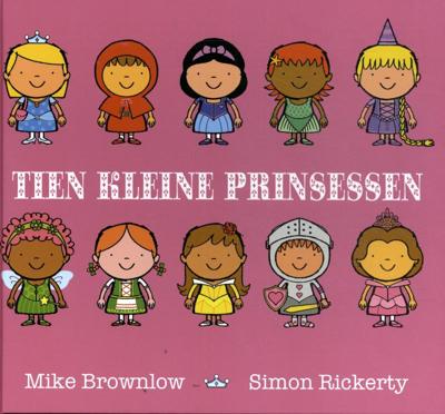 Tien kleine prinsessen - Mike Brownlow - Hardcover (9789463132589)