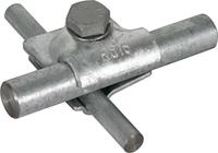 DEHN MVK 8.10 16 SKM10X40 FSC STTZN MV-Klem 1 stuk(s) - thumbnail