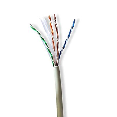 Netwerk Kabel Rol | CAT6 | Stranded | U/UTP | Koper | 305.0 m | Binnenshuis | Rond | LSZH | Grijs Netwerk Kabel Rol | CAT6 | Stranded | U/UTP | Koper | 305.0 m | Binnenshuis | Rond | LSZH | Grijs