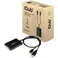 CLUB3D USB Gen1 Type-C/-A to Dual HDMI (4K/30Hz) / VGA (1080/60Hz) - thumbnail